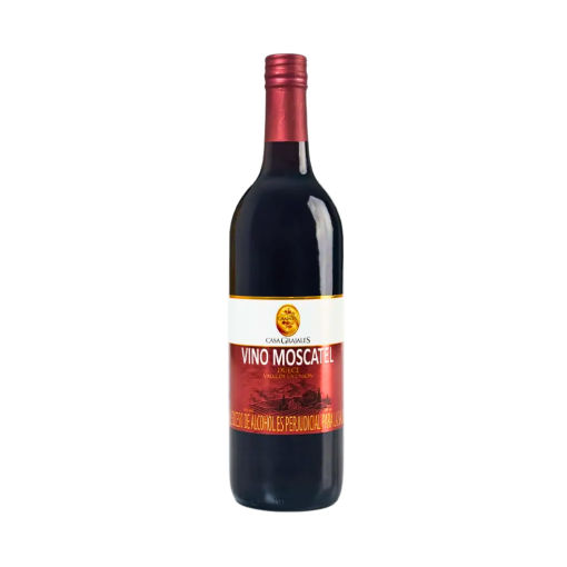 VINO TINTO MOSCATEL GRAJALES DULCE * 750 ML
