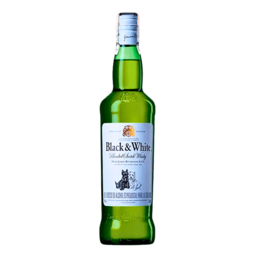 WHISKY BLACK AND WHITE * 1 LT
