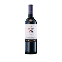 VINO TINTO CASILLERO DEL DIABLO MERLOT * 750 ML