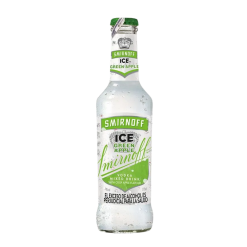 COCTEL SMIRNOFF ICE GREEN APPLE BOTELLA * 275 ML