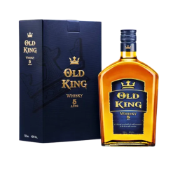 WHISKY OLD KING 5 AÑOS * 750 ML ESTUCHE