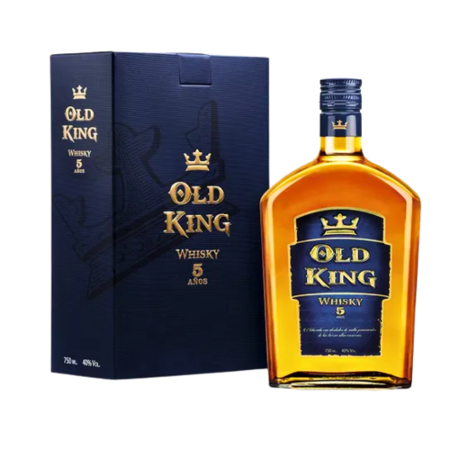 WHISKY OLD KING 5 AÑOS * 750 ML ESTUCHE