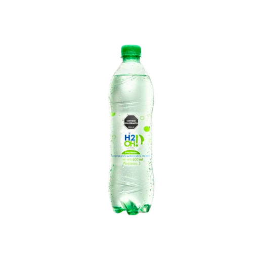 AGUA H2O LIMA LIMON * 600 ML