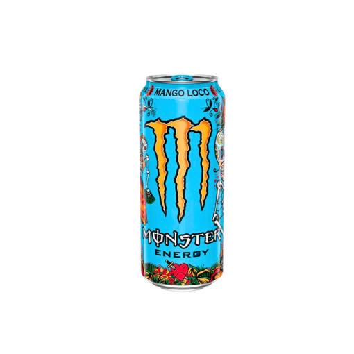 ENERGIZANTE MONSTER MANGO LOCO LATA * 473 ML
