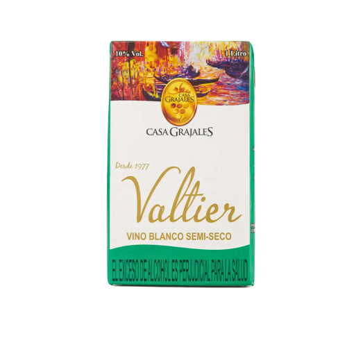 VINO BLANCO VALTIER  SEMI-SECO GRAJALES TP * 1 LT