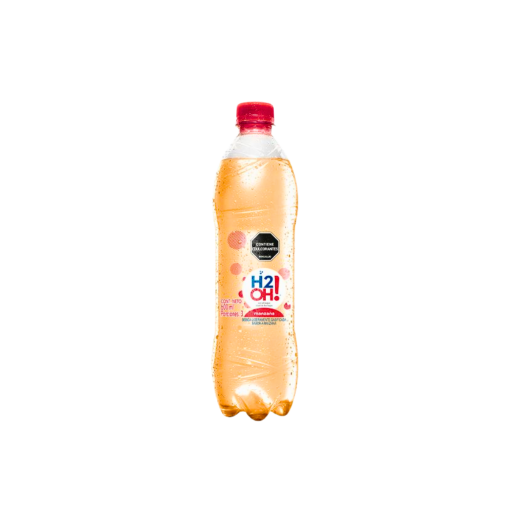 AGUA H2O MANZANA * 600 ML