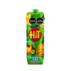 JUGO HIT NARANJA PIÑA TP * 1 LT