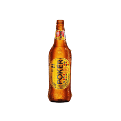 CERVEZA POKERON BOTELLA * 750 ML