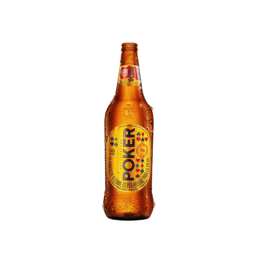 CERVEZA POKERON BOTELLA * 750 ML