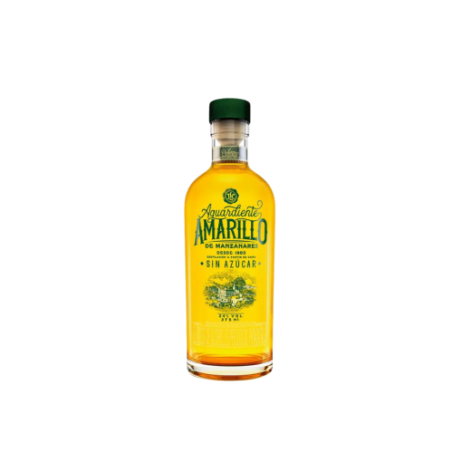 AGUARDIENTE AMARILLO MANZANARES * 375 ML