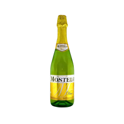BEBIDA GASIFICADA VINO MOSTELO BLANCO * 750 ML