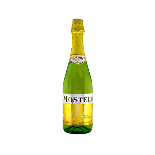 BEBIDA GASIFICADA VINO MOSTELO BLANCO * 750 ML