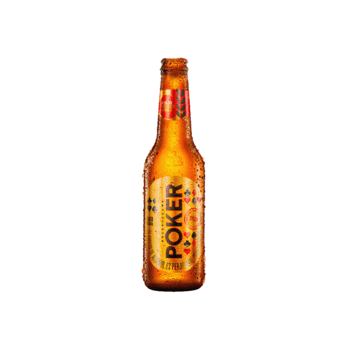 CERVEZA POKER BOTELLA * 330 ML