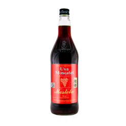 VINO MOSCATEL MOSTELO UVA * 750 ML