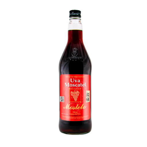 VINO MOSCATEL MOSTELO UVA * 750 ML