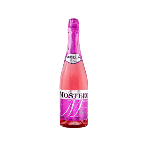 BEBIDA GASIFICADA VINO MOSTELO ROSADO * 750 ML