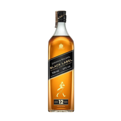 WHISKY JOHNNIE WALKER BLACK LABEL 12 AÑOS * 700 ML