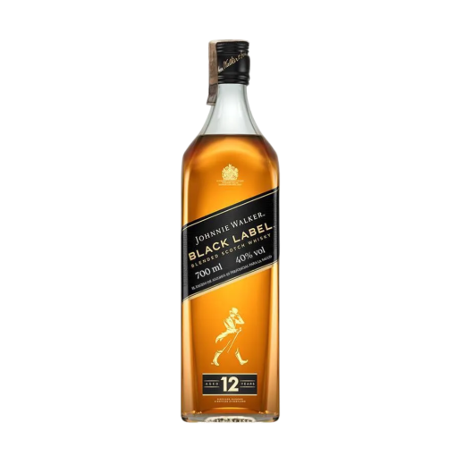 WHISKY JOHNNIE WALKER BLACK LABEL 12 AÑOS * 700 ML