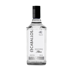 TEQUILA TRES CABALLOS SILVER * 1 LT
