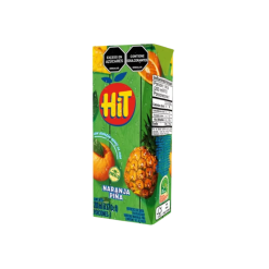 JUGO HIT NARANJA PIÑA * 200 ML