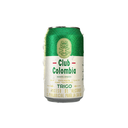 CERVEZA CLUB COLOMBIA TRIGO LATA * 330 ML