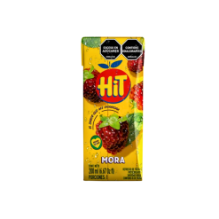 JUGO HIT MORA * 200 ML