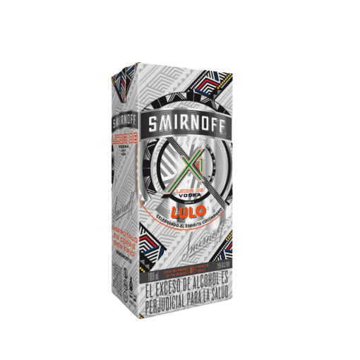 VODKA SMIRNOFF X1 LULO TP * 1 LT