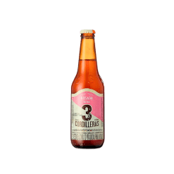CERVEZA TRES CORDILLERAS ROSADA BOTELLA * 330 ML