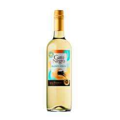VINO BLANCO GATO NEGRO DULCE * 750 ML