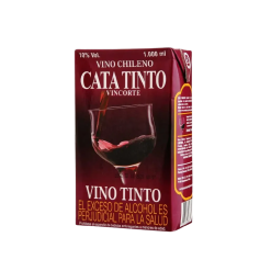VINO TINTO CATATINTO VINCORTE TP * 1 LT