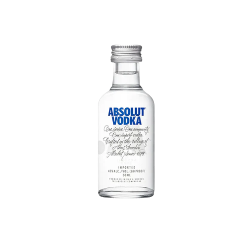 VODKA ABSOLUT MINI * 50 ML