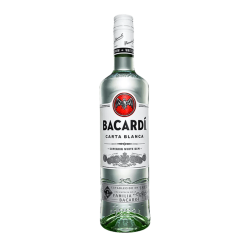 RON BACARDI CARTA BLANCA * 750 ML