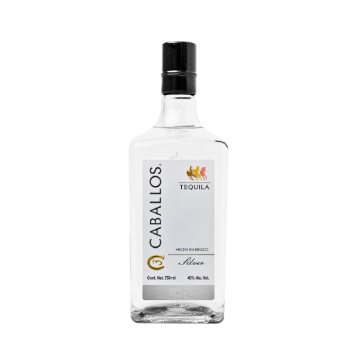 TEQUILA TRES CABALLOS SILVER * 750 ML