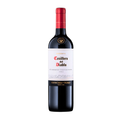 VINO TINTO CASILLERO DEL DIABLO CABERNET SAUVIGNON * 750 ML