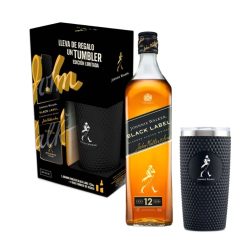 Combo Whisky Black Label + Termo de Colección