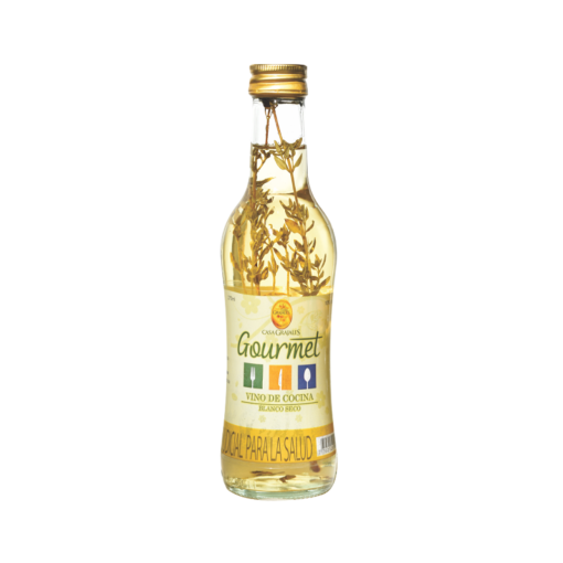 VINO BLANCO DE COCINA GOURMET SECO GRAJALES * 275 ML