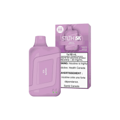 VAPE STLTH DESECHABLE 5K GRAPE ICE 50 MG * 10 ML