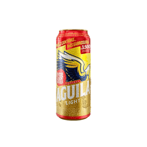 CERVEZA AGUILA LIGHT LATON * 473 ML