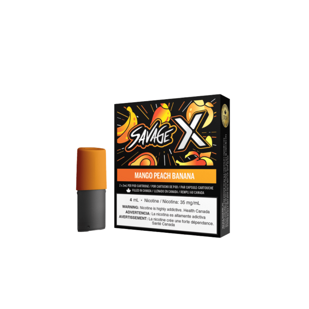 ESENCIA STLTH SAVAGE MANGO PEACH BANANA 50 MG * 2 ML