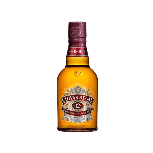 WHISKY CHIVAS REGAL 12 AÑOS * 375 ML