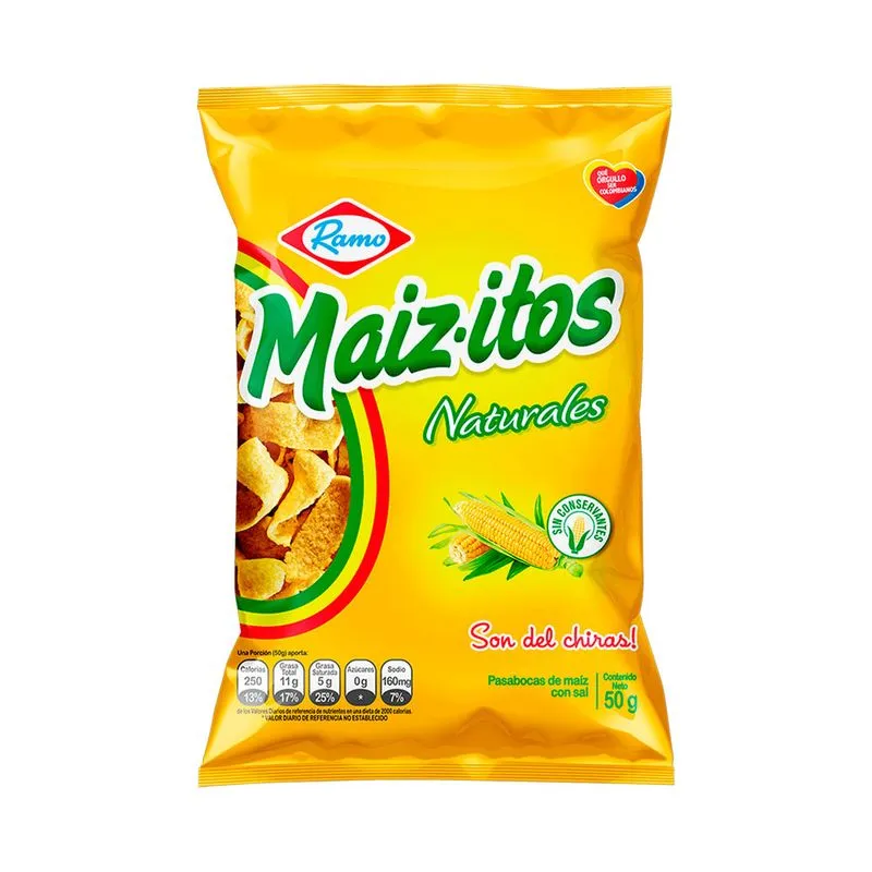 MAIZITOS RAMO NATURAL * 45 GR