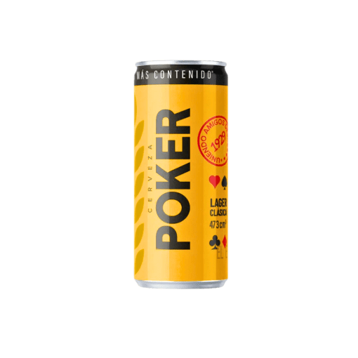CERVEZA POKERON LATA * 473 ML