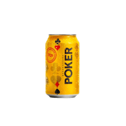 CERVEZA POKER LATA * 330 ML