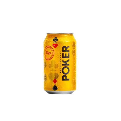 CERVEZA POKER LATA * 330 ML