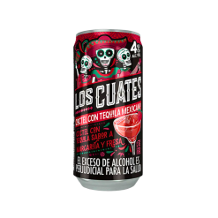 COCTEL LOS CUATES MARGARITA Y FRESA * 269 ML