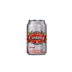 CERVEZA COSTEÑA LATA * 330 ML