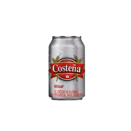 CERVEZA COSTEÑA LATA * 330 ML