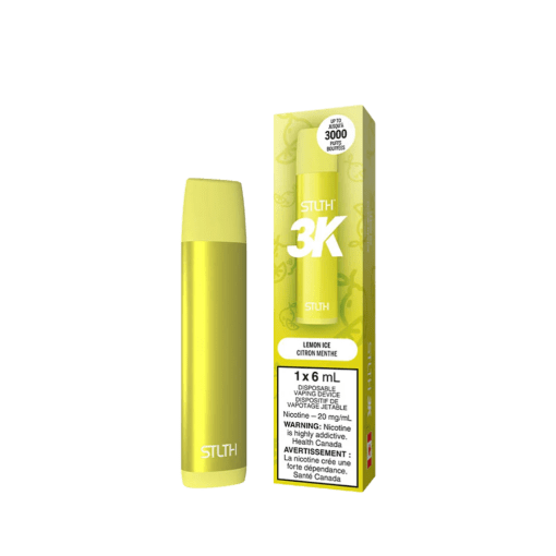 VAPE STLTH DESECHABLE 3K LEMON ICE 50 MG * 6 ML