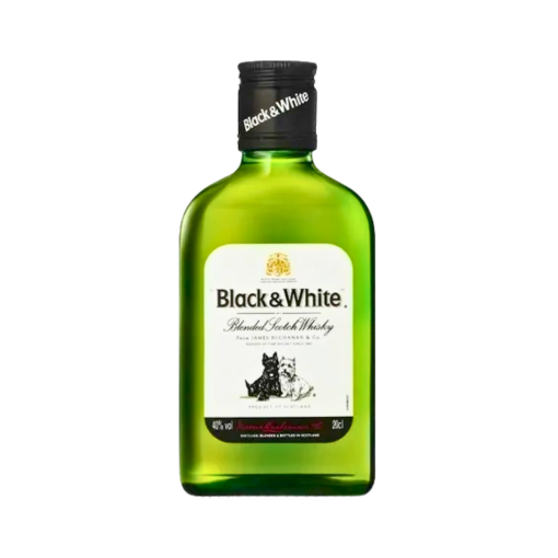 WHISKY BLACK AND WHITE * 200 ML