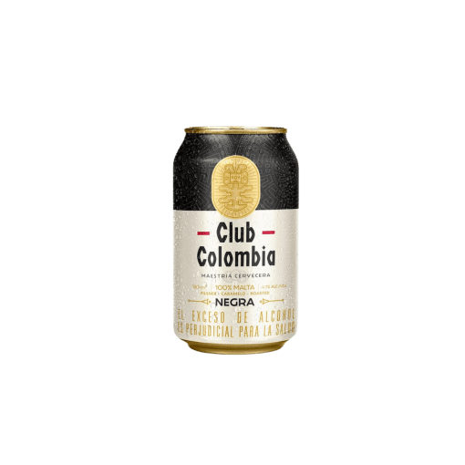 CERVEZA CLUB COLOMBIA NEGRA LATA * 330 ML